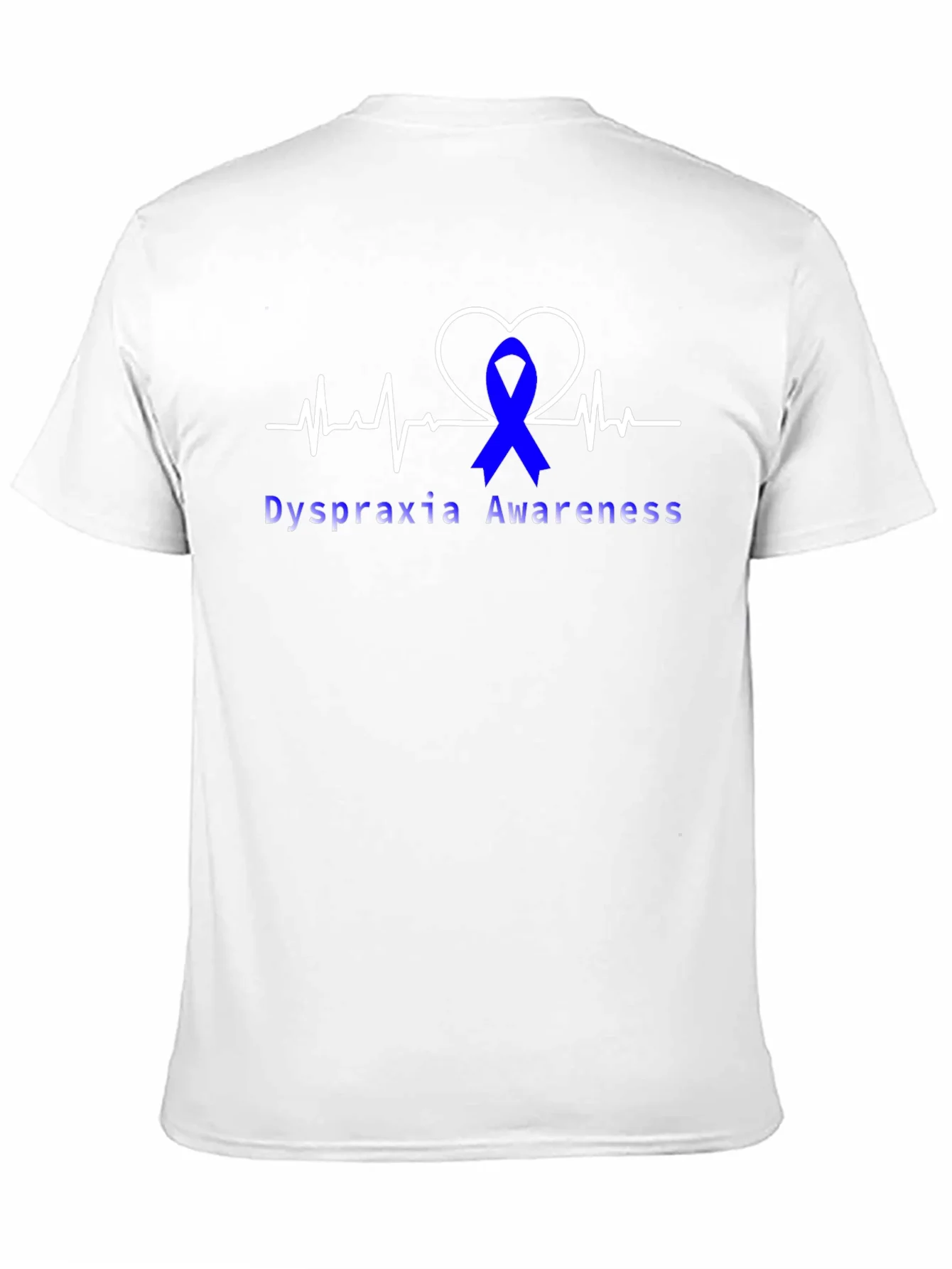Dyspraxia Awareness Heartbeat T-Shirt