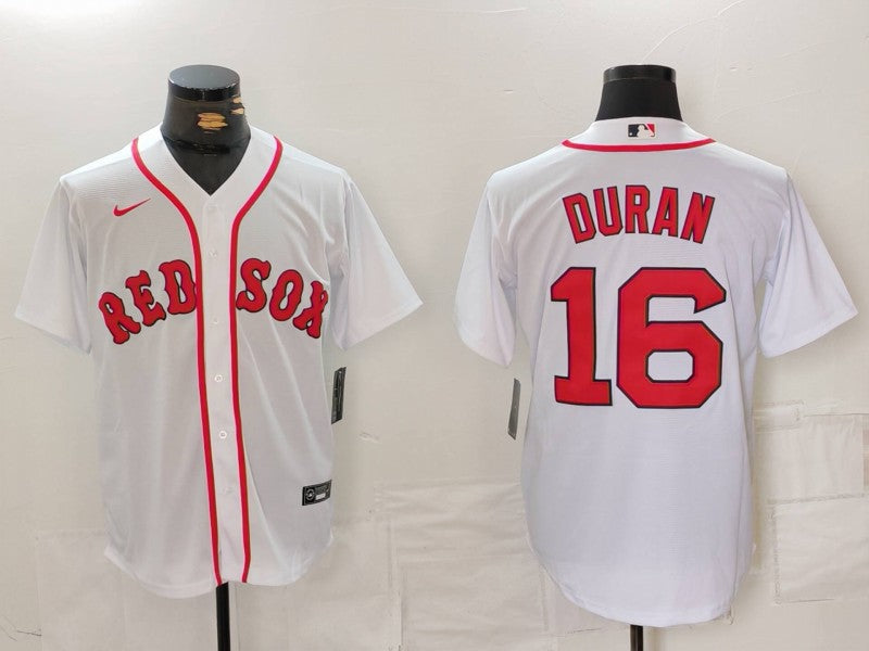 Men's Boston Red Sox Jarren Duran White Home Replica Player Jersey