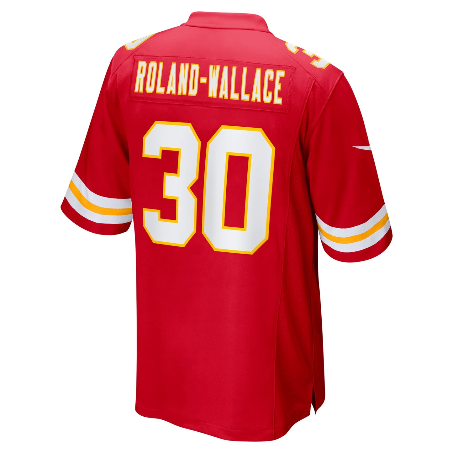 Chris Roland-Wallace Kansas City Chiefs   Game Jersey -  Red