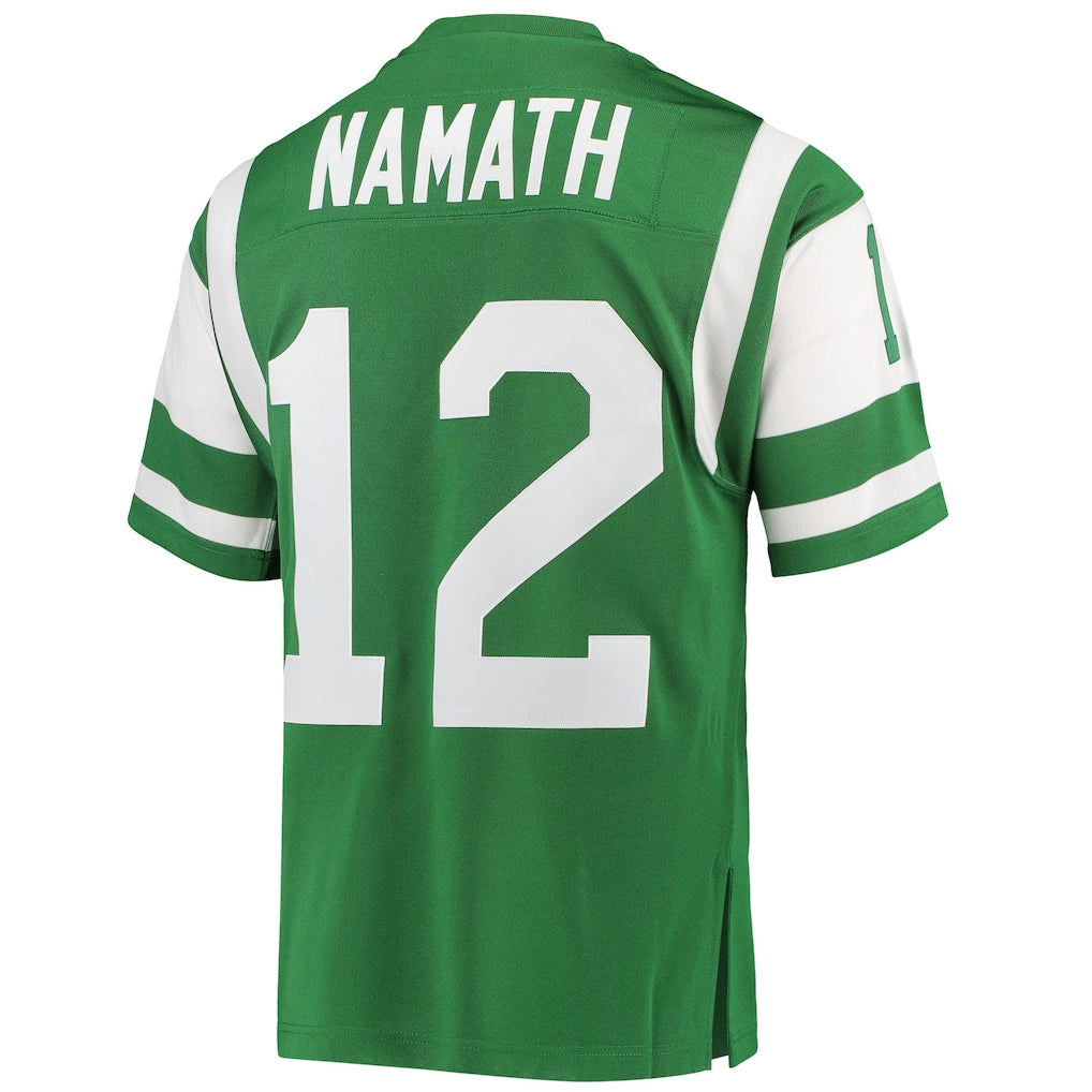 NY.Jets #12 Joe Namath  Kelly Green Legacy Replica Jersey