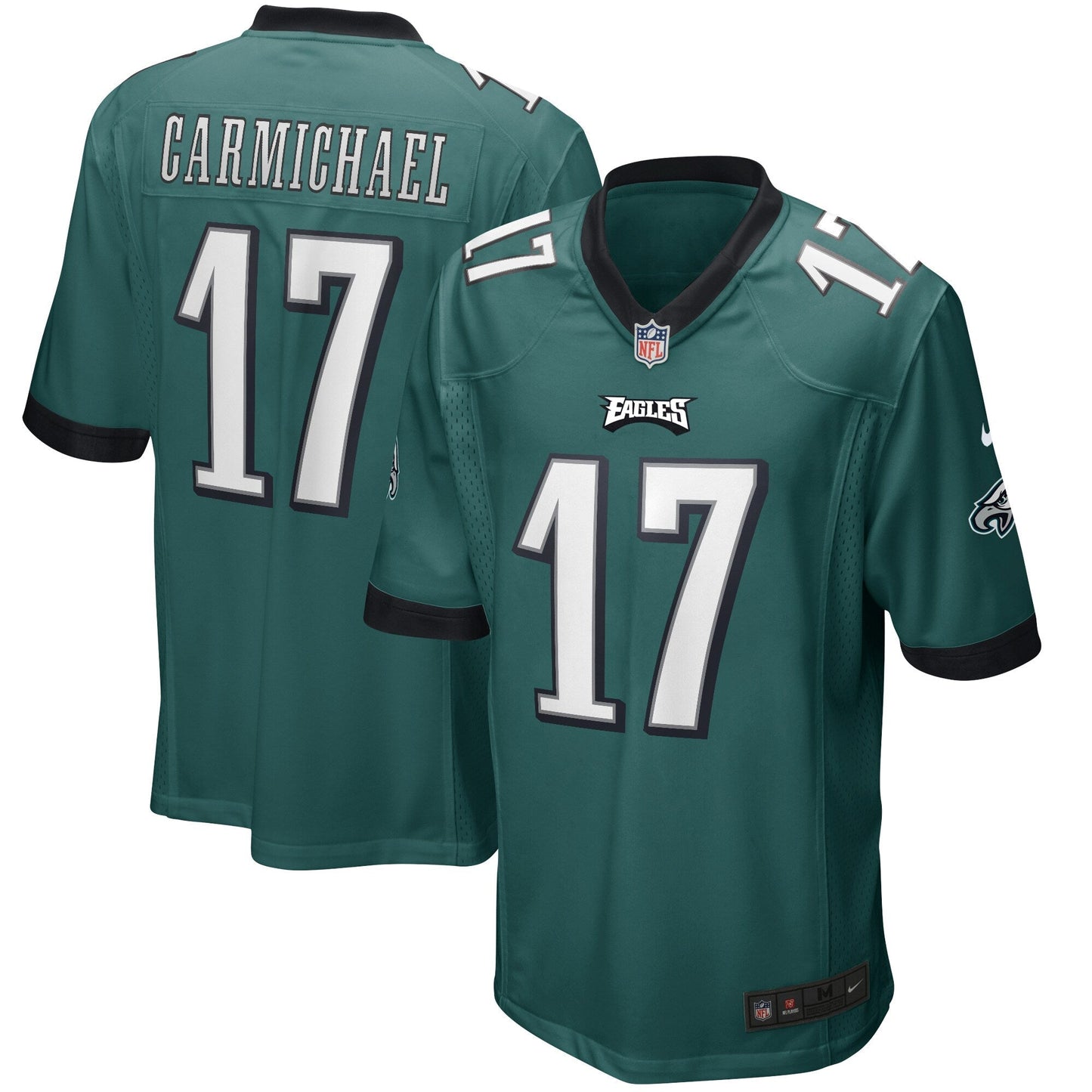 Harold Carmichael Philadelphia Eagles  Game Retired   Jersey - Midnight Green
