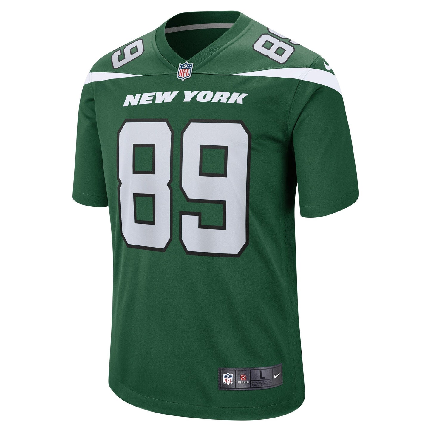 Jeremy Ruckert New York Jets  Game   Jersey - Gotham Green