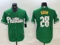 Men's Philadelphia Phillies Alec Bohm Green Replica Player Jersey
