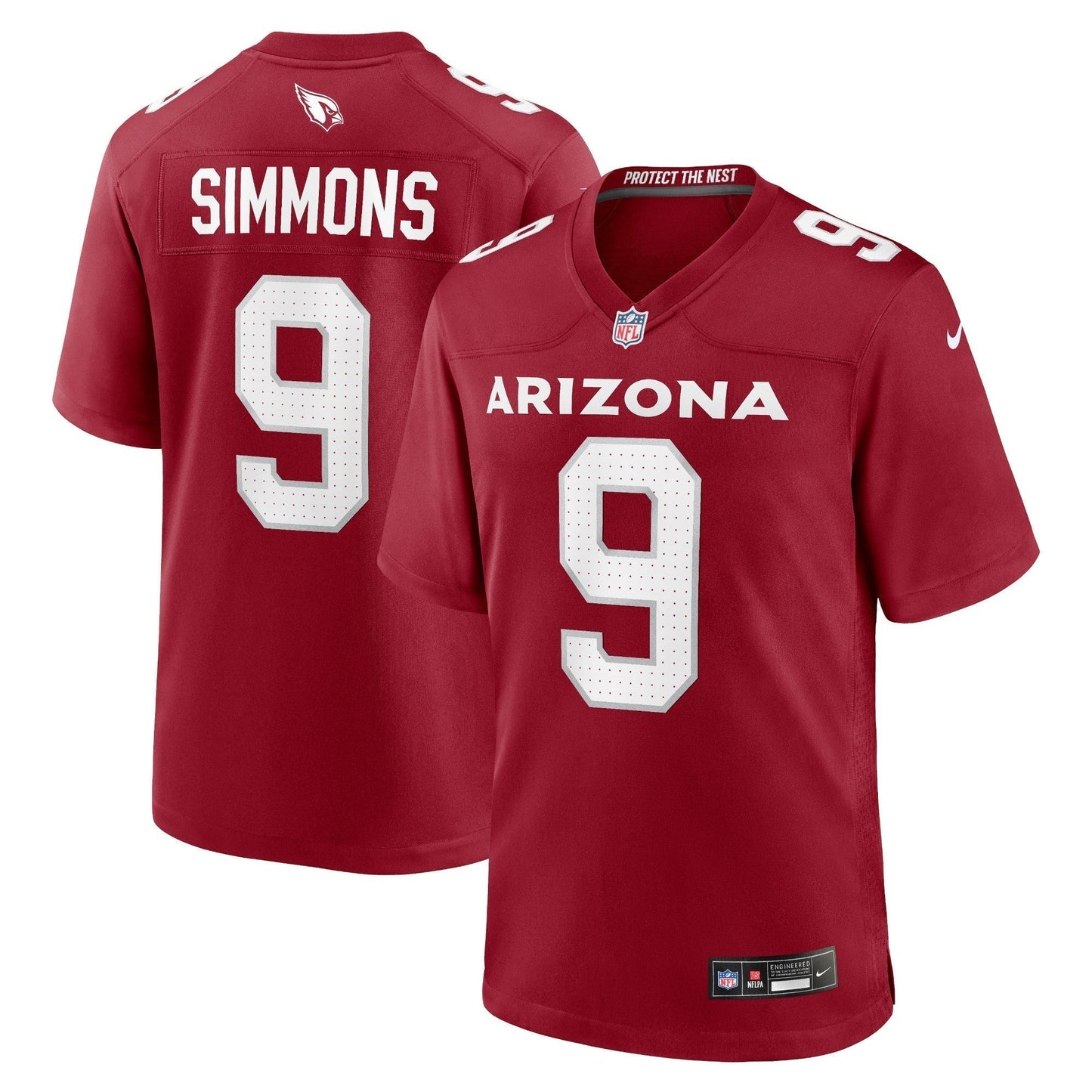 Isaiah Simmons Arizona Cardinals  Game   Jersey - Cardinal