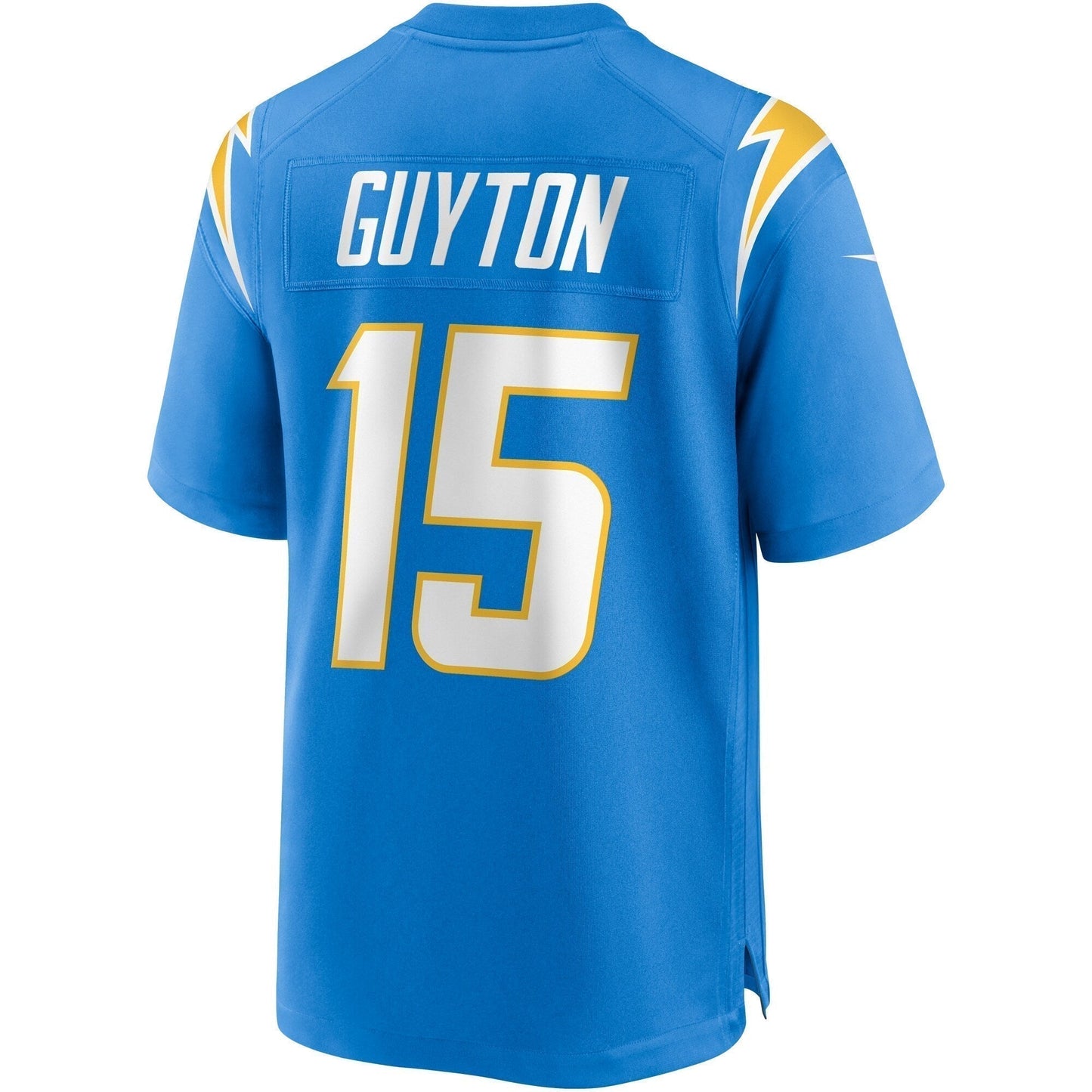 Jalen Guyton Los Angeles Chargers  Game   Jersey - Powder Blue