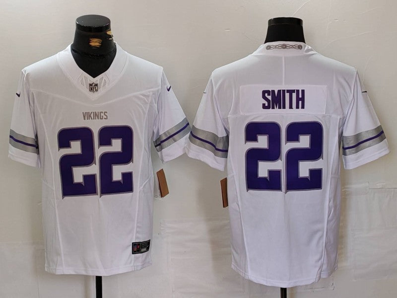 Men's Minnesota Vikings Harrison Smith White Alternate Vapor F.U.S.E. Elite Player Jersey