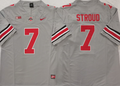 Men's Ohio State Buckeyes CJ Stroud Grey Game Jersey