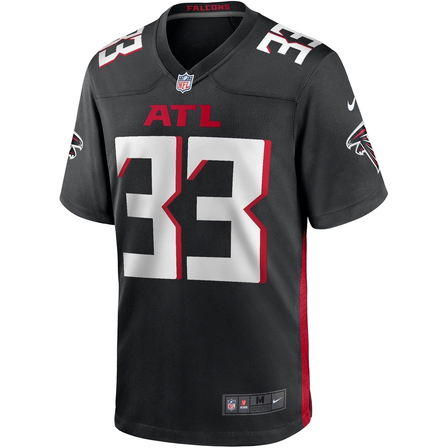 Michael Turner Atlanta Falcons  Game Retired   Jersey - Black