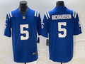 Men's Indianapolis Colts Anthony Richardson #5 Royal 2023 NFL active First Round Pick Game Jerseys