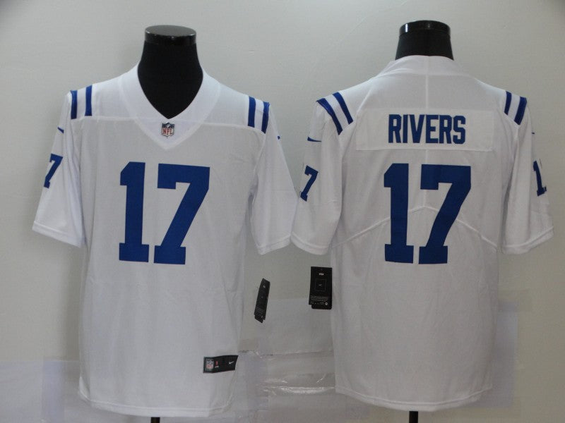 Men's Indianapolis Colts Philip Rivers White Player Game Jersey