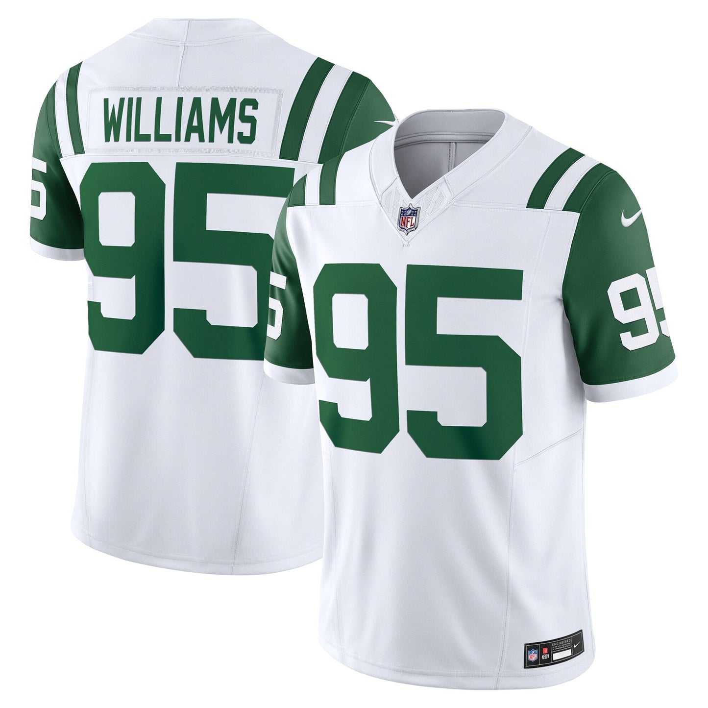 Quinnen Williams New York Jets  Classic Alternate Vapor F.U.S.E. Limited Jersey - White