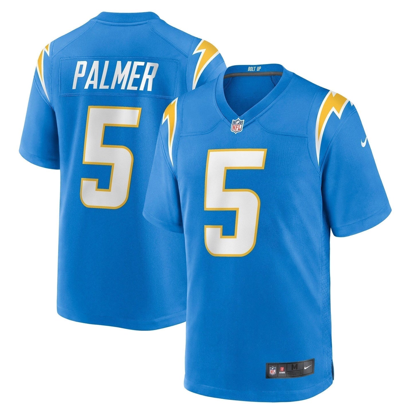 Joshua Palmer Los Angeles Chargers  Game   Jersey - Powder Blue