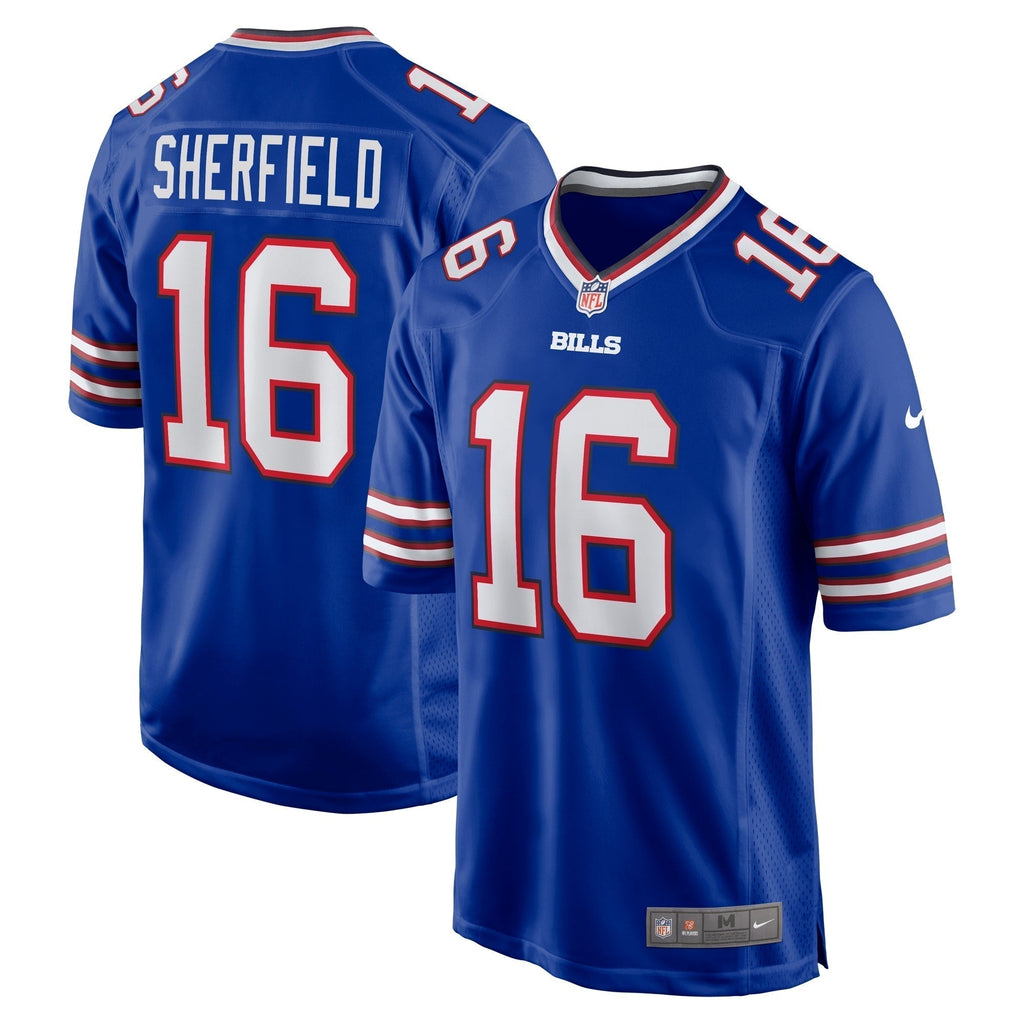 Trent Sherfield Buffalo Bills  Game   Jersey - Royal