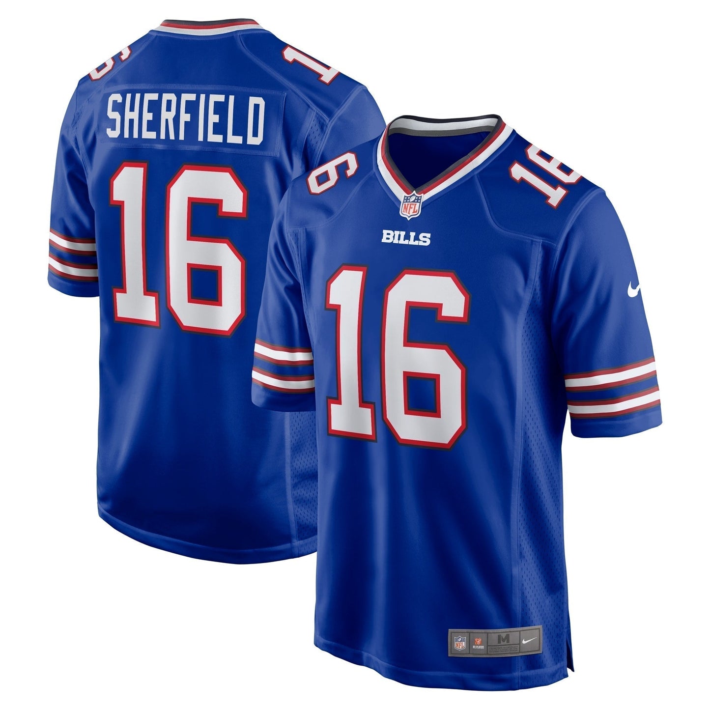 Trent Sherfield Buffalo Bills  Game   Jersey - Royal
