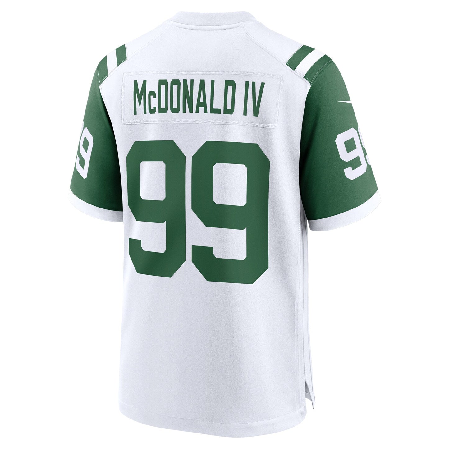 Will McDonald IV New York Jets  Classic Alternate Game Jersey - White