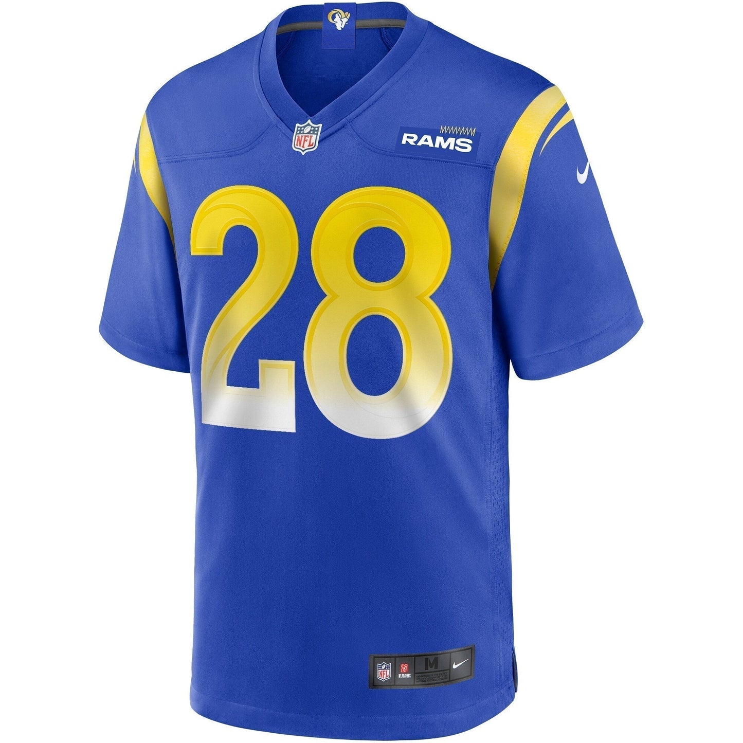 Marshall Faulk Los Angeles Rams  Game Retired   Jersey - Royal