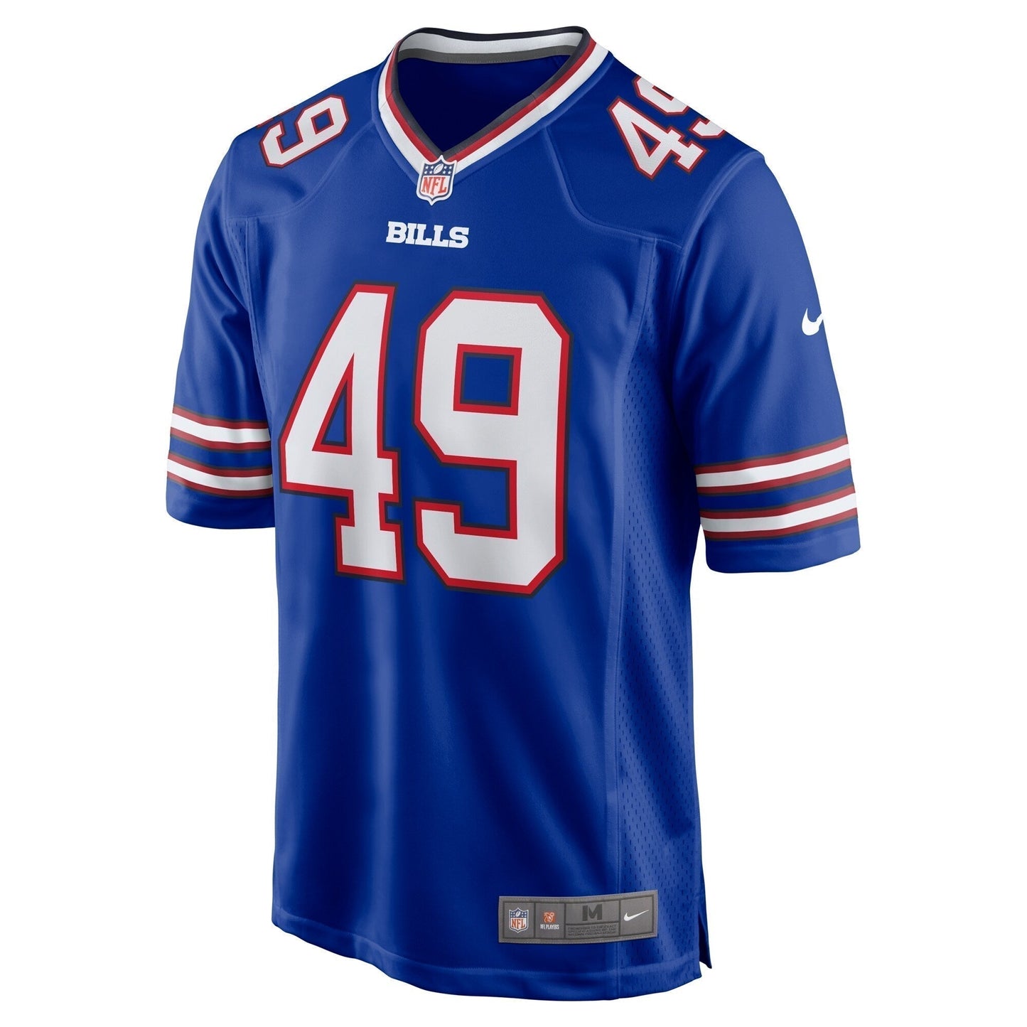 DaShaun White Buffalo Bills Team Game Jersey - Royal