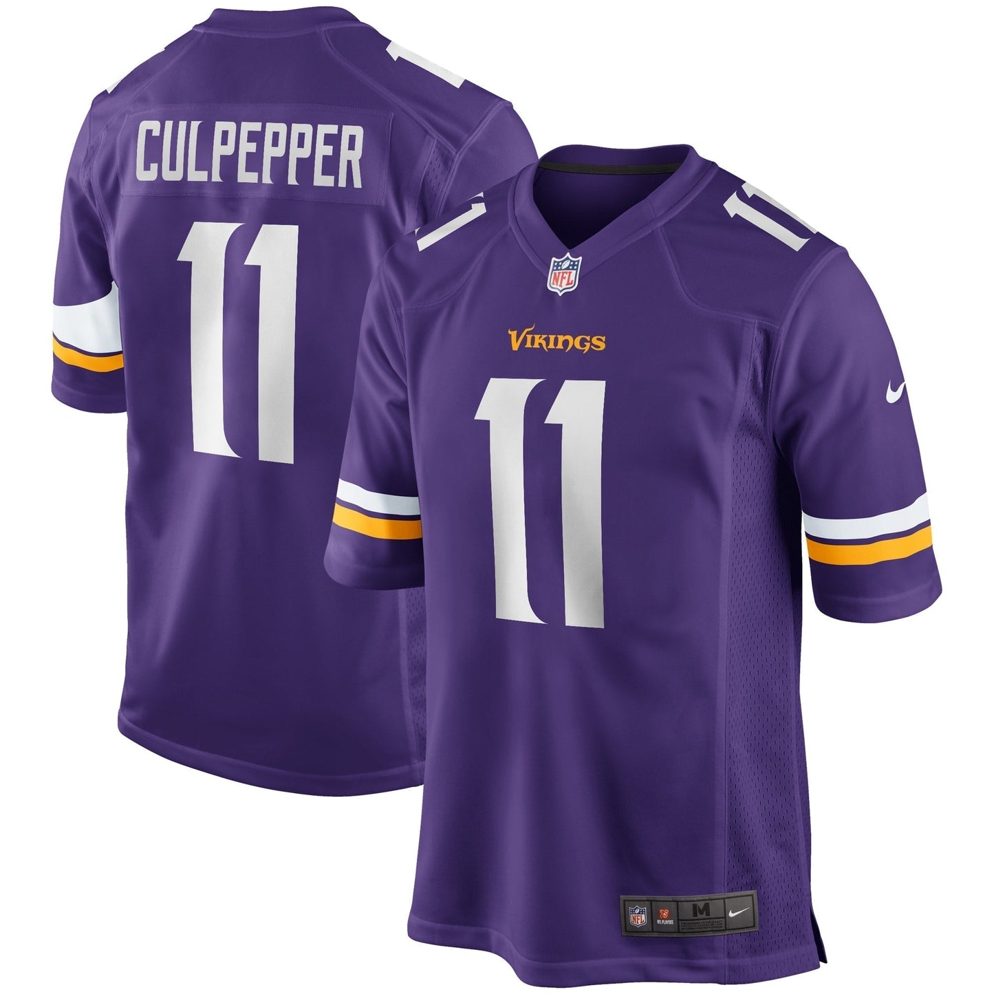 Daunte Culpepper Minnesota Vikings  Game Retired   Jersey - Purple