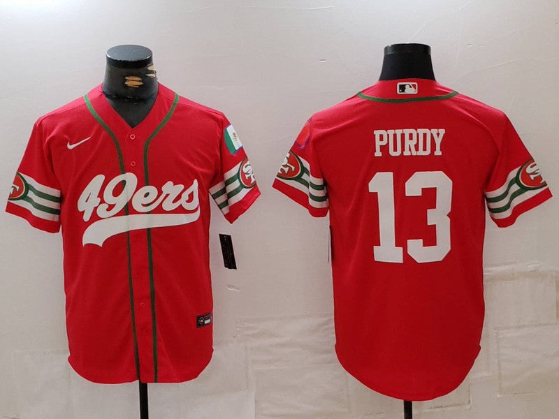 Men's San Francisco 49ers Brock Purdy Scarlet Player Game Jersey