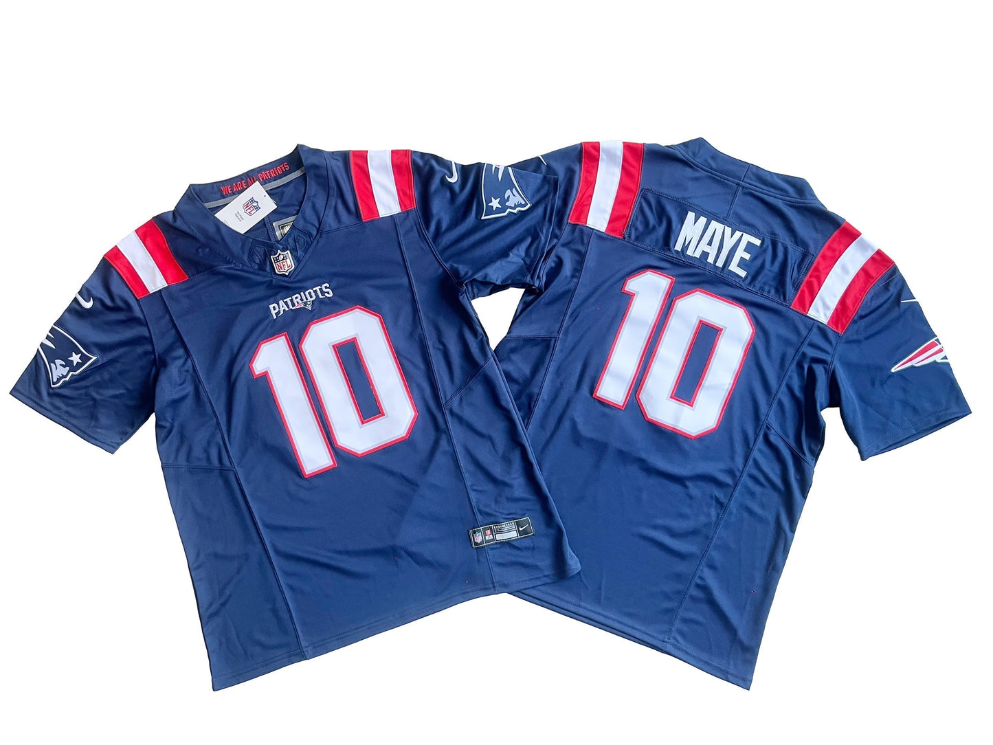 New England Patriots 10# Mac Jones  Vapor F.U.S.E. Limited Jersey
