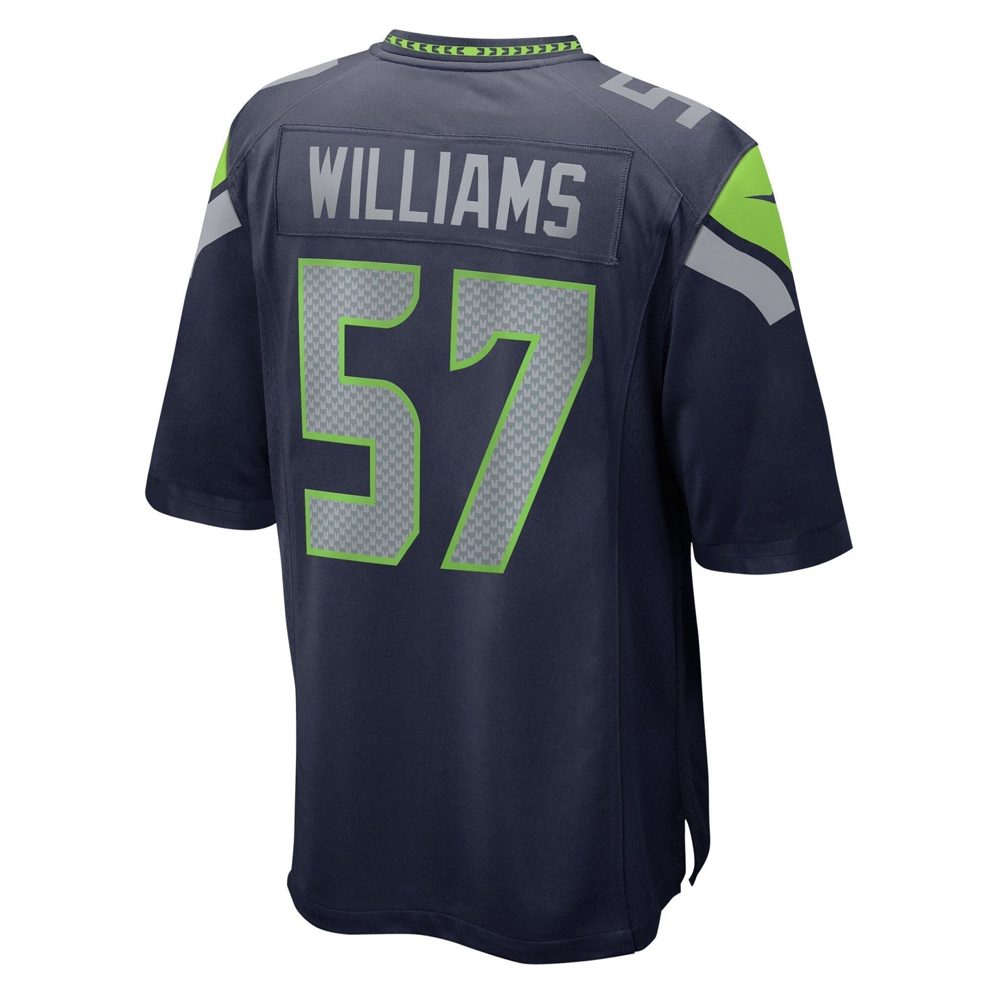 Connor Williams Seattle Seahawks   Game Jersey -  College Navy