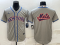 Men's New York Mets Gray Road Authentic Team Jersey1