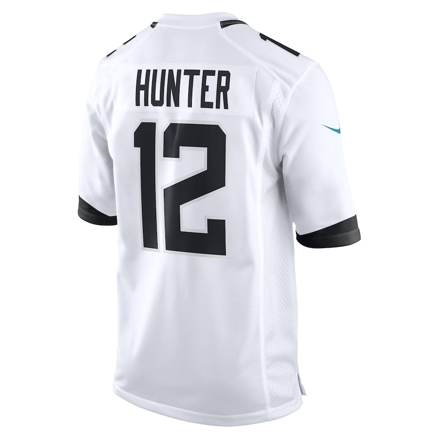 Jacksonville Jaguars Travis Hunter  White 2025 NFL Draft First Round Pick Game Player Jersey