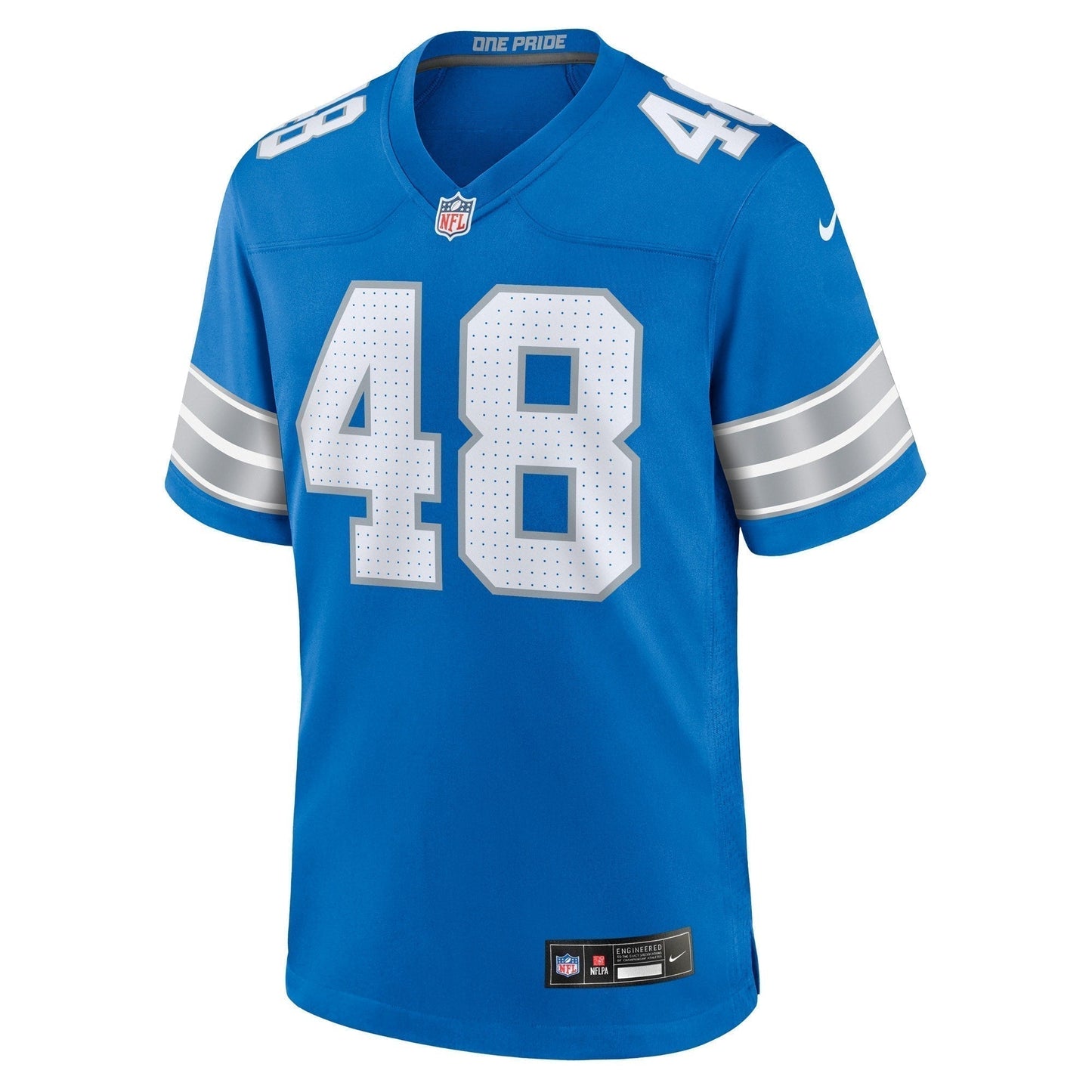 Loren Strickland Detroit Lions  Game Jersey -  Blue