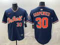 Men's Detroit Tigers Kerry Carpenter #30 Navy Alternate Stadium Jersey