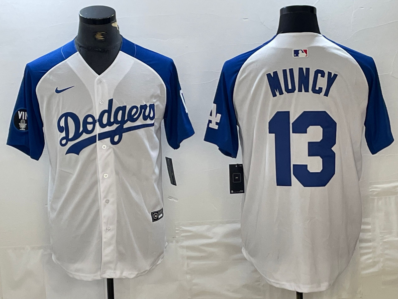 Men's Los Angeles Dodgers Max Muncy White Limited Jersey