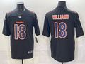 Men's Chicago Bears Caleb Williams Black Fashion Game Jersey