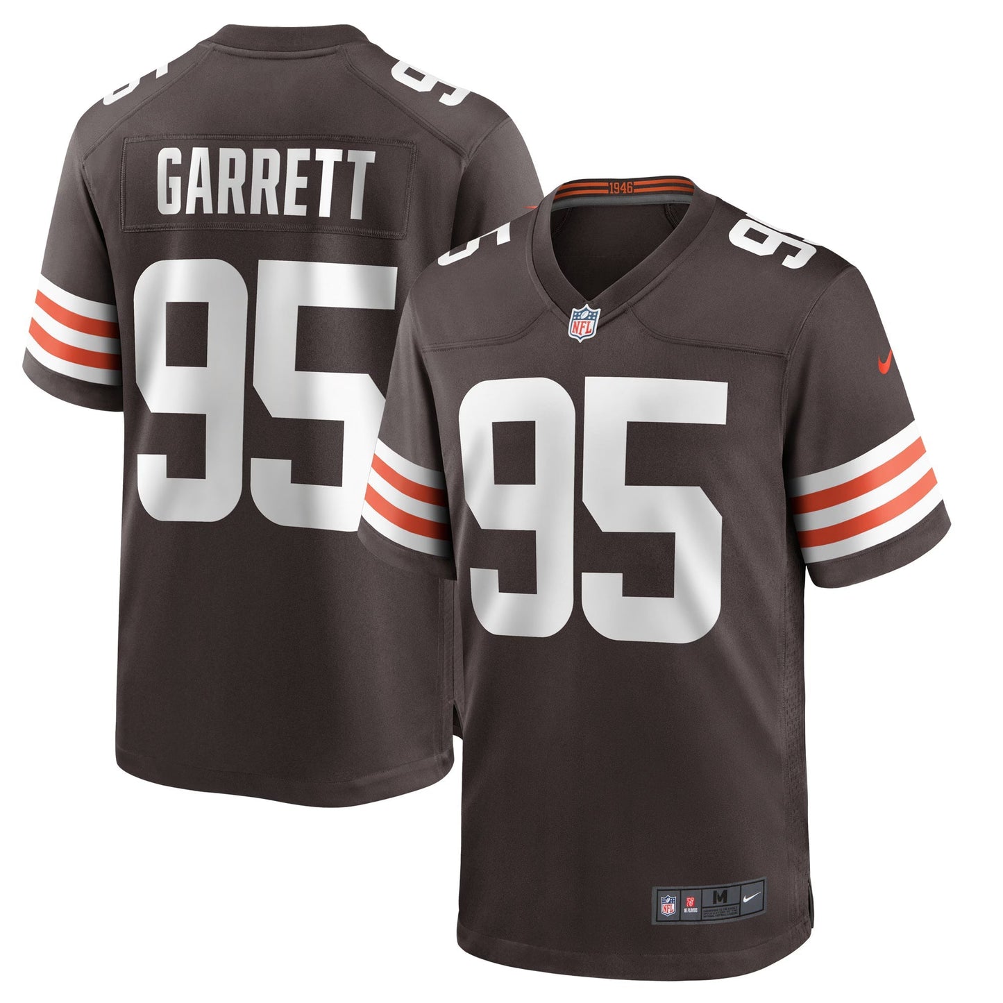 Cleveland Browns Myles Garrett Brown Player Game Jersey