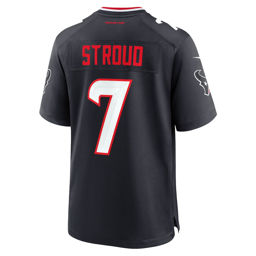 H.Texans #7 C.J. Stroud Navy 2nd Alternate Game Jersey