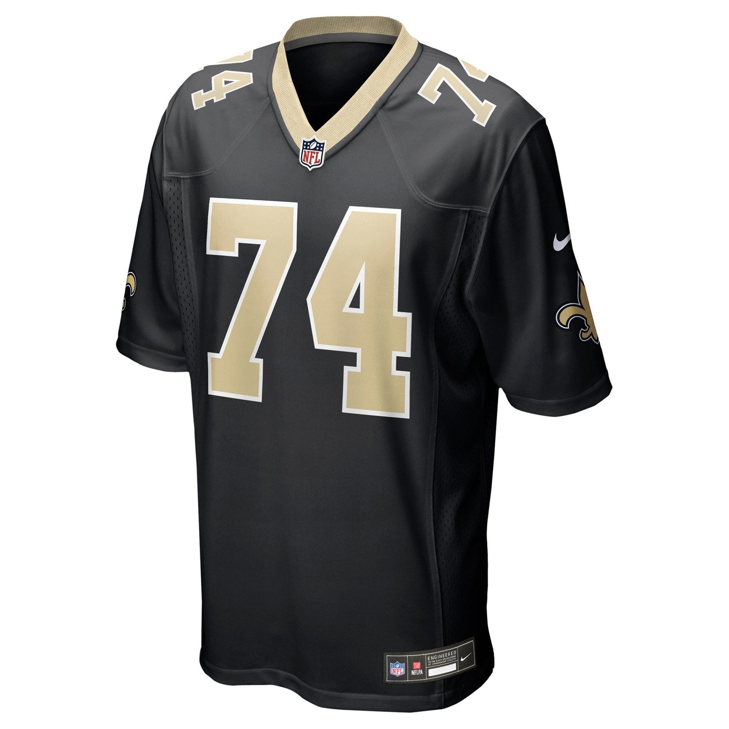 New Orleans Saints Xavier Truss Black Team Game Jersey
