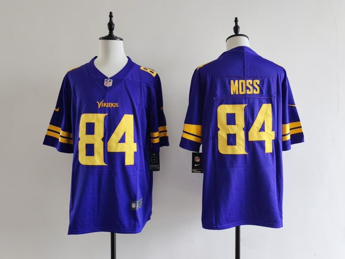 Men's Minnesota Vikings Randy Moss  Jersey -  Purple