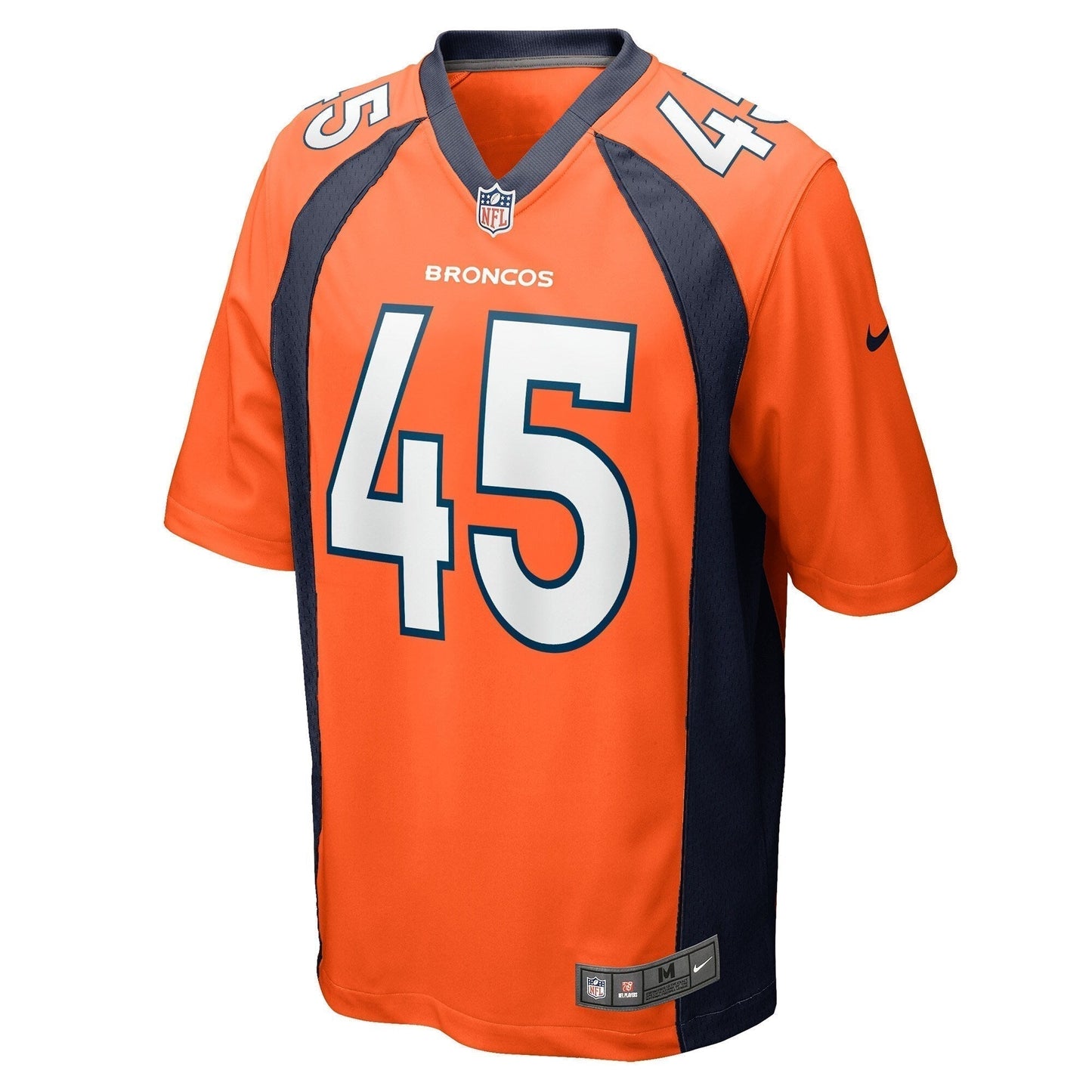 Christopher Allen Denver Broncos  Game   Jersey - Orange