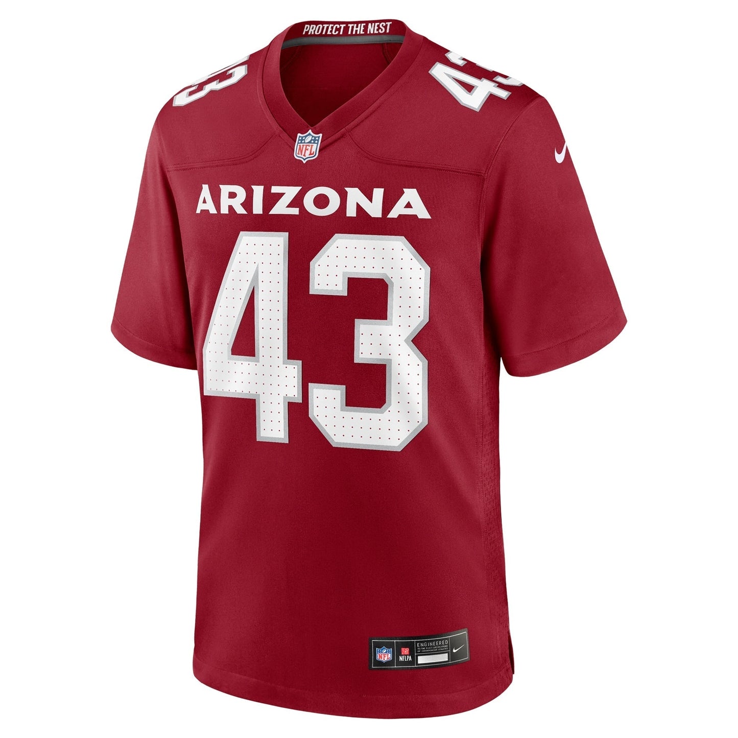 Jesse Luketa Arizona Cardinals  Team Game Jersey -  Cardinal