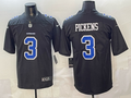 Men's Dallas Cowboys George Pickens #3 Black Fashion Game Jersey