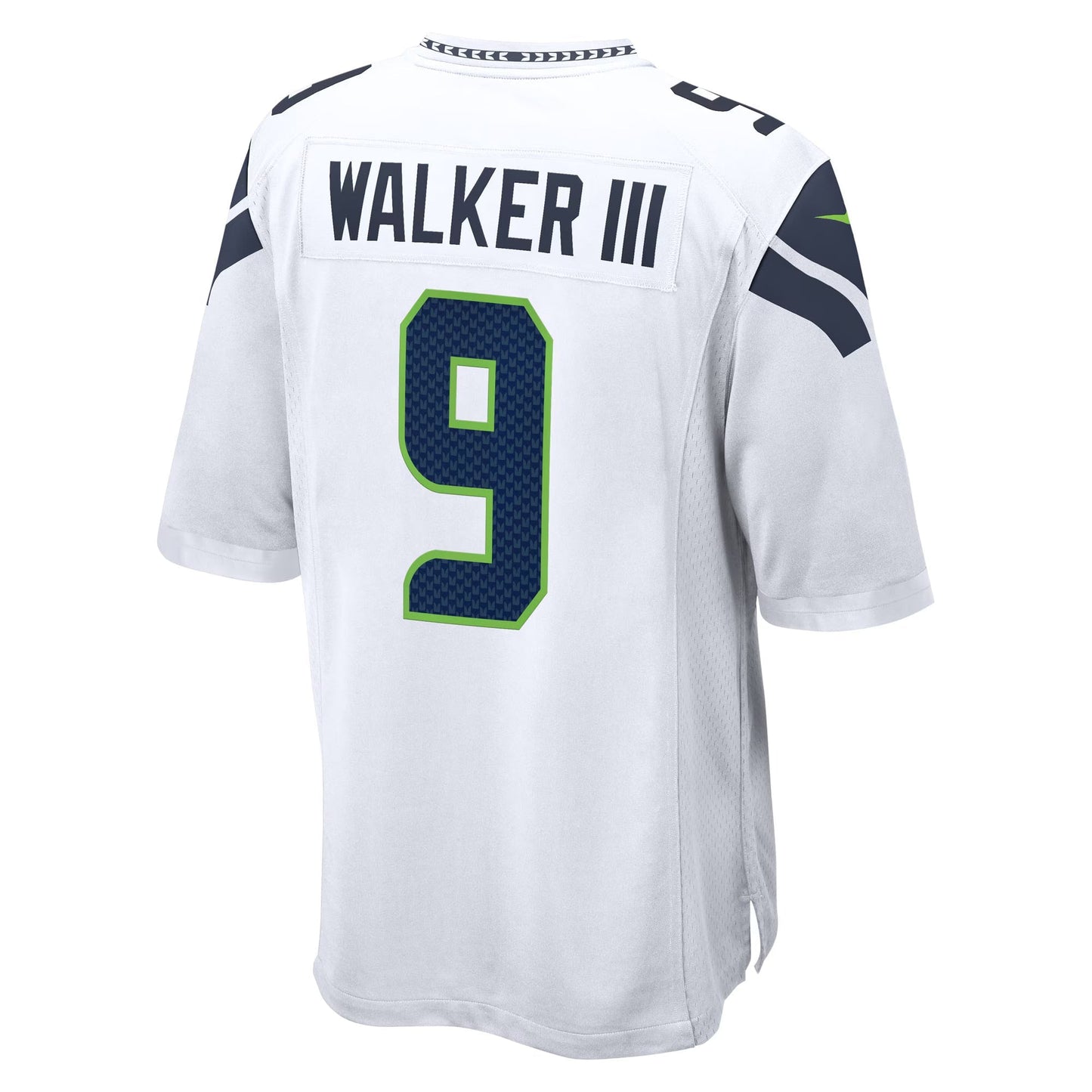 Seattle Seahawks Kenneth Walker III White 50th Season Game Jersey