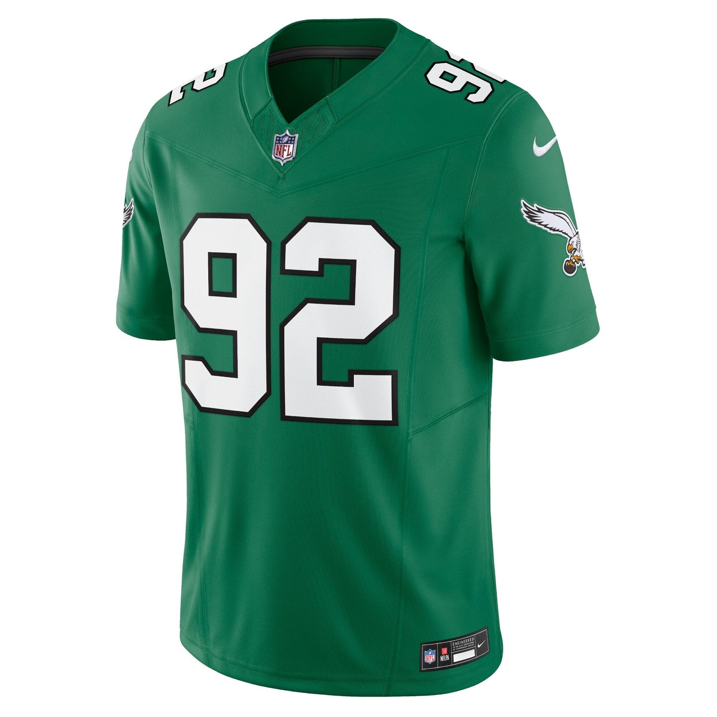 Reggie White Philadelphia Eagles  Alternate Vapor F.U.S.E. Limited Jersey - Kelly Green