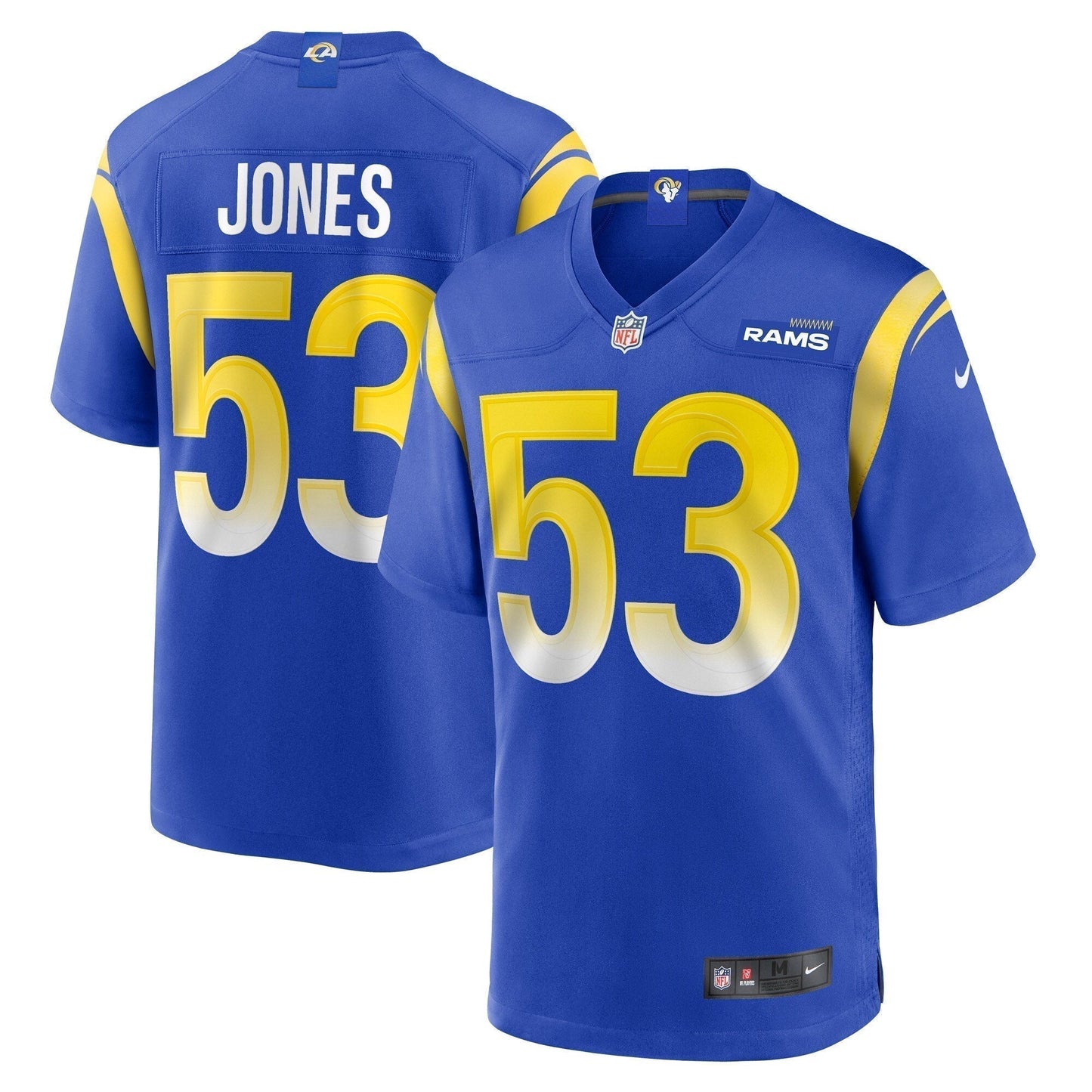 Ernest Jones Los Angeles Rams  Game   Jersey - Royal