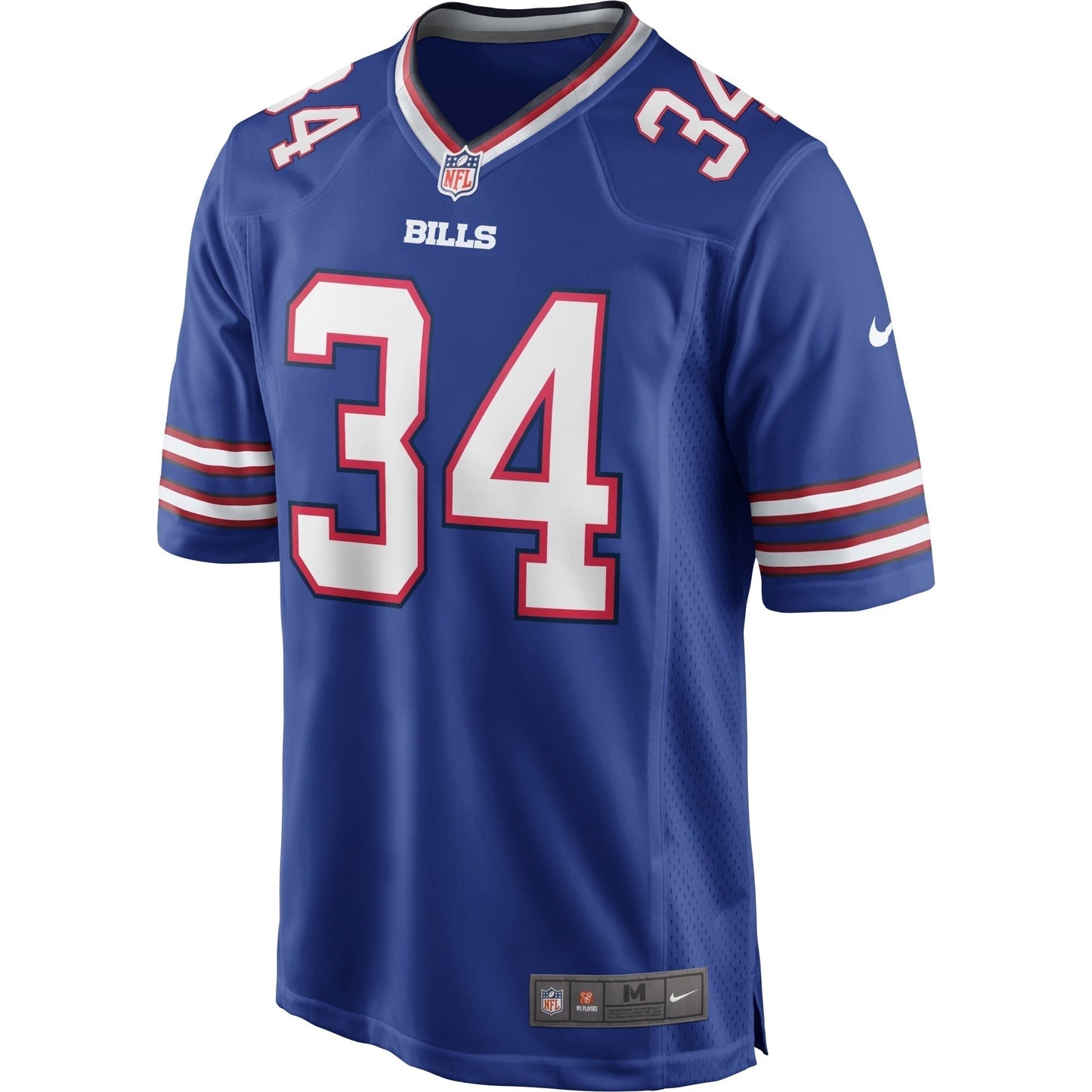 Thurman Thomas Buffalo Bills  Game Retired   Jersey - Royal