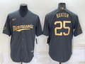 Men's Minnesota Twins Byron Buxton Gray Replica Player Jersey