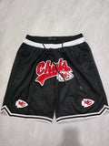 JUST DON Kansas City Chiefs Pocket Shorts