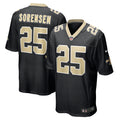 Daniel Sorensen New Orleans Saints    Game Jersey - Black