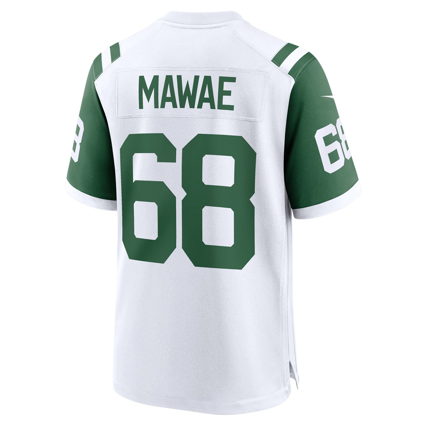 Kevin Mawae New York Jets  Classic Alternate Retired   Game Jersey - White