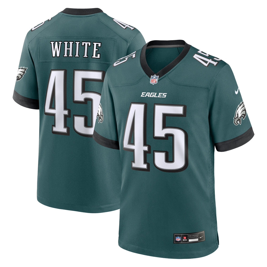 Devin White Philadelphia Eagles   Game Jersey - Midnight Green