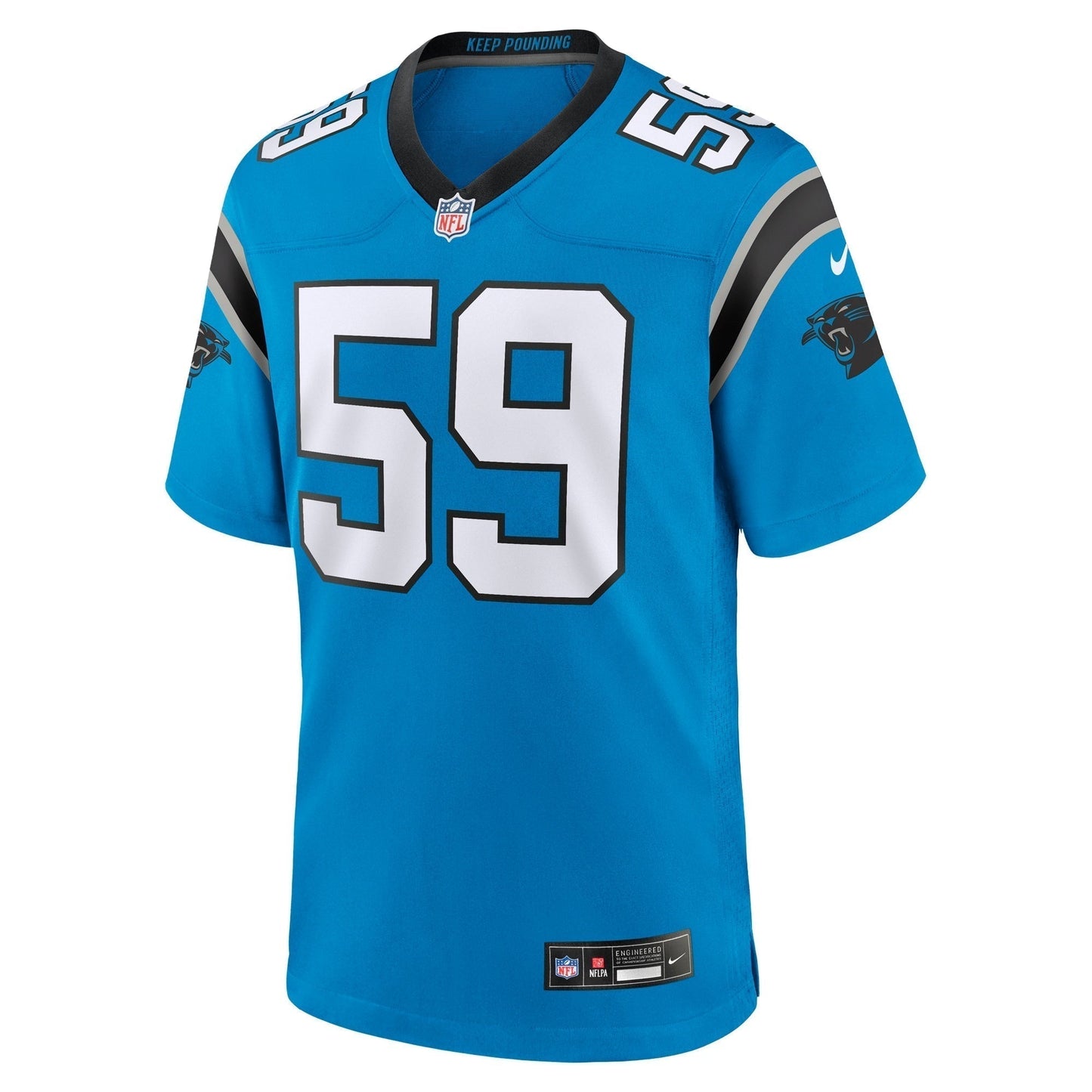 Luke Kuechly Carolina Panthers  Retired   Game Jersey - Blue