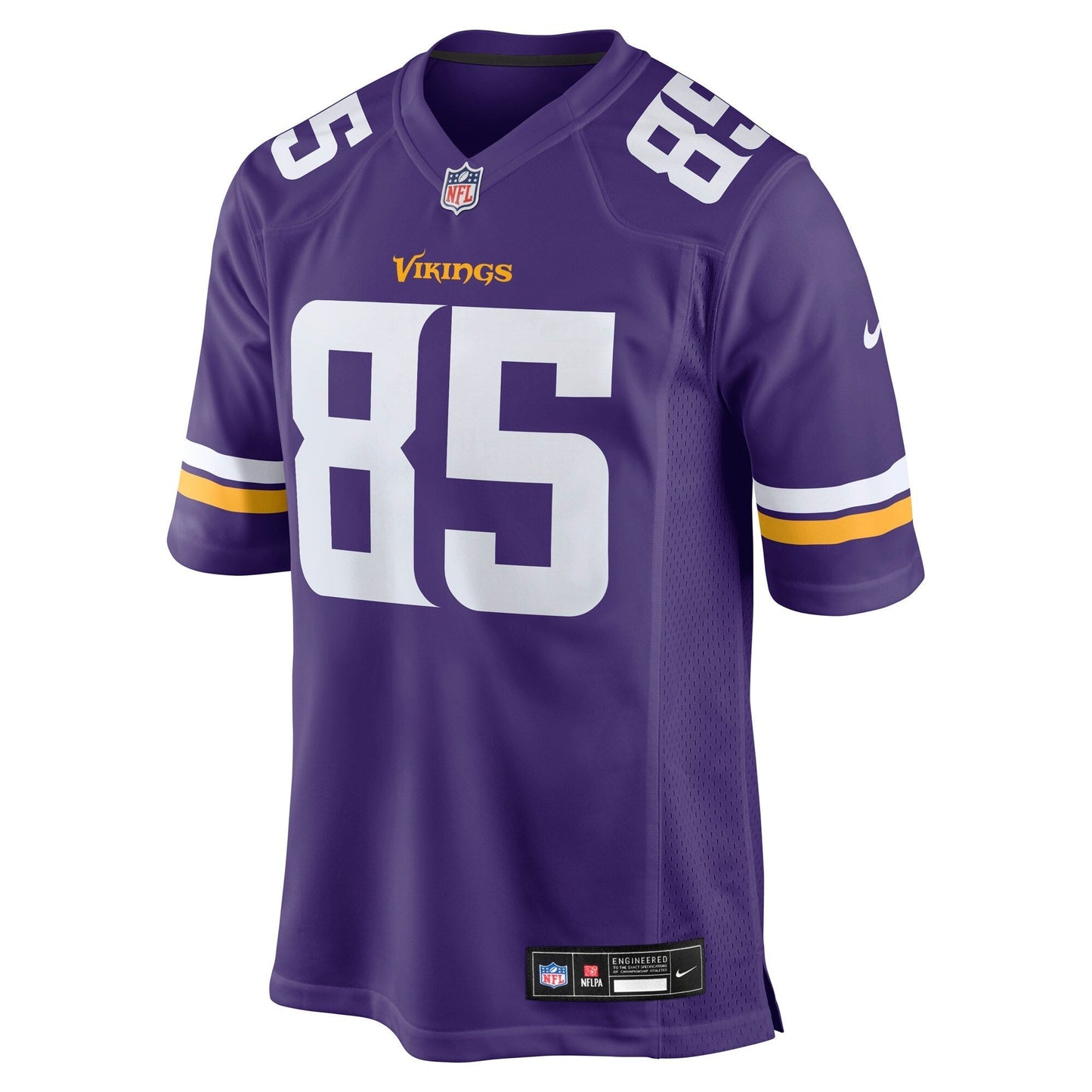 Minnesota Vikings Ben Yurosek Purple Team Game Jersey