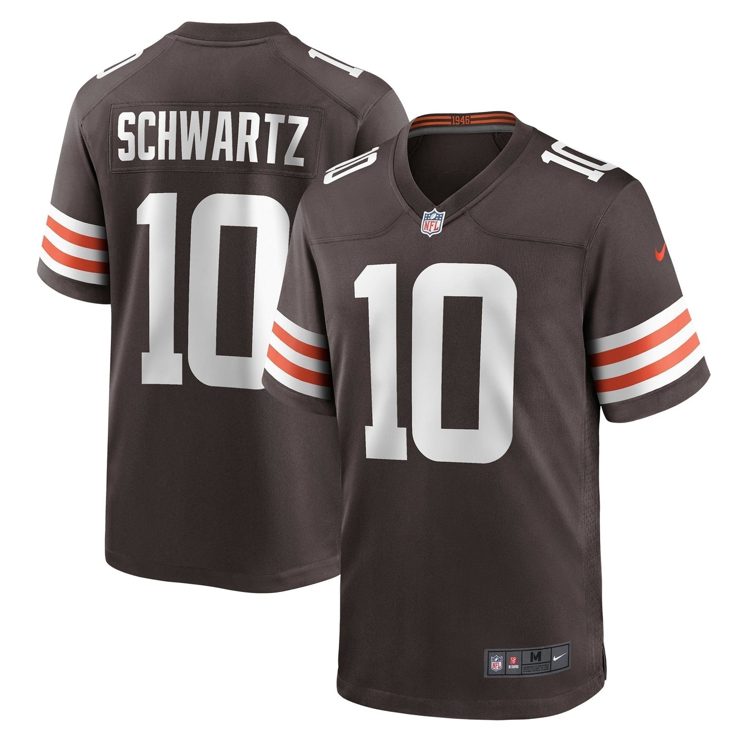 Anthony Schwartz Cleveland Browns Game Jersey - Brown